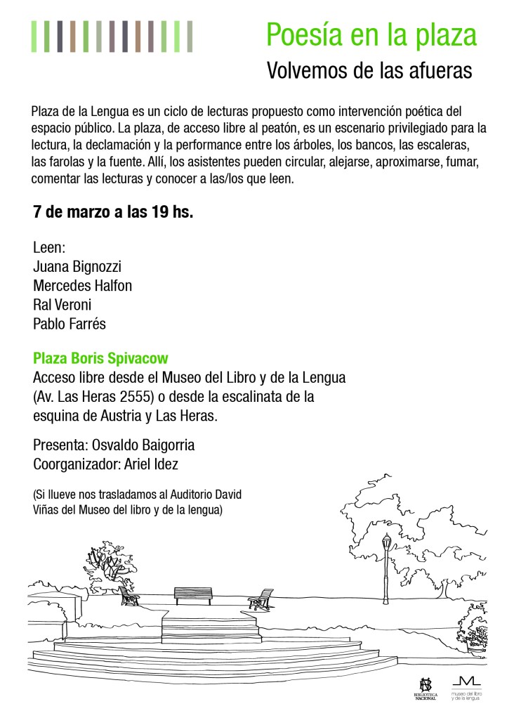poesia en la plaza de la lengua