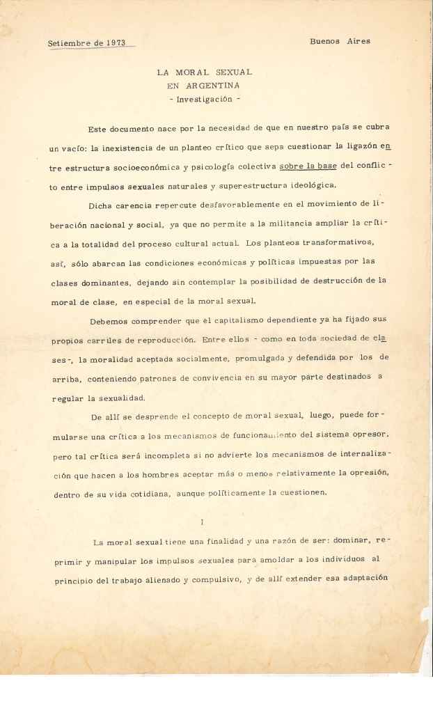 grupo politica sexual perlongher